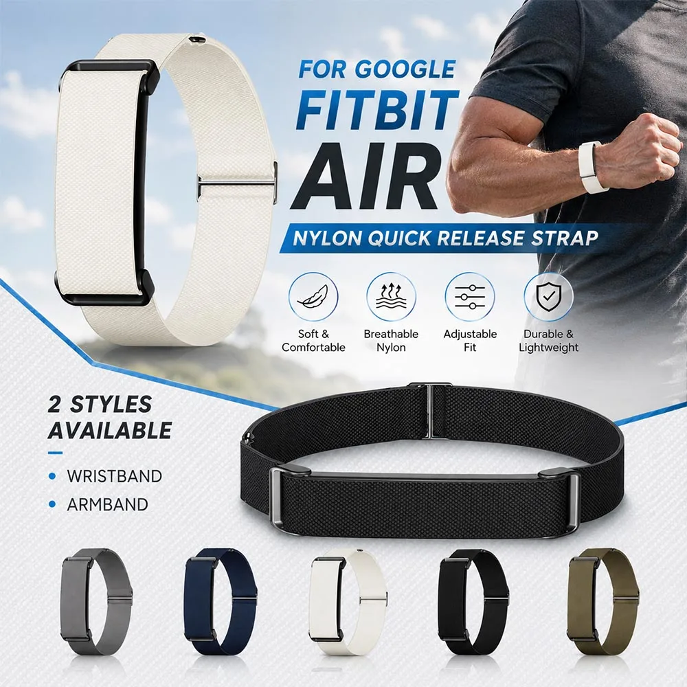�y�Z�[�����z1-2PC �i�C�����o���h Google Fitbit Air �X�g���b�v��r�񓪋؃X�g���b�v�t�B�b�g�l�X�g���b�J�[�����p�o���h Google Fitbit Air �o���h�p�ɒ����\