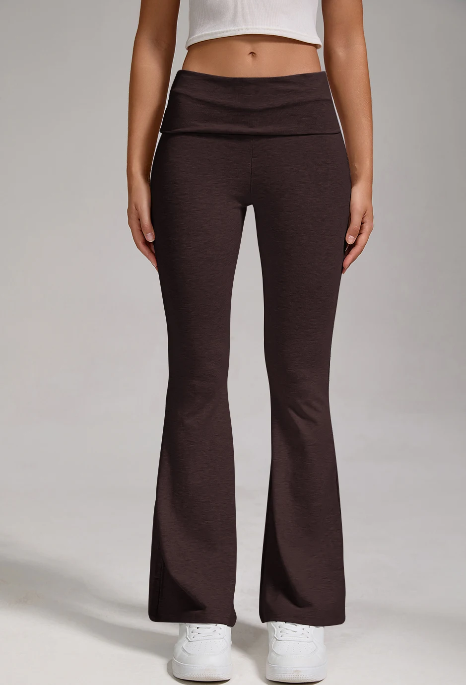 Women's Wide-Leg Sports Trousers Comfortable women's casual trousers High-waisted, buttock-lifting Fashionable sportswear image 4
