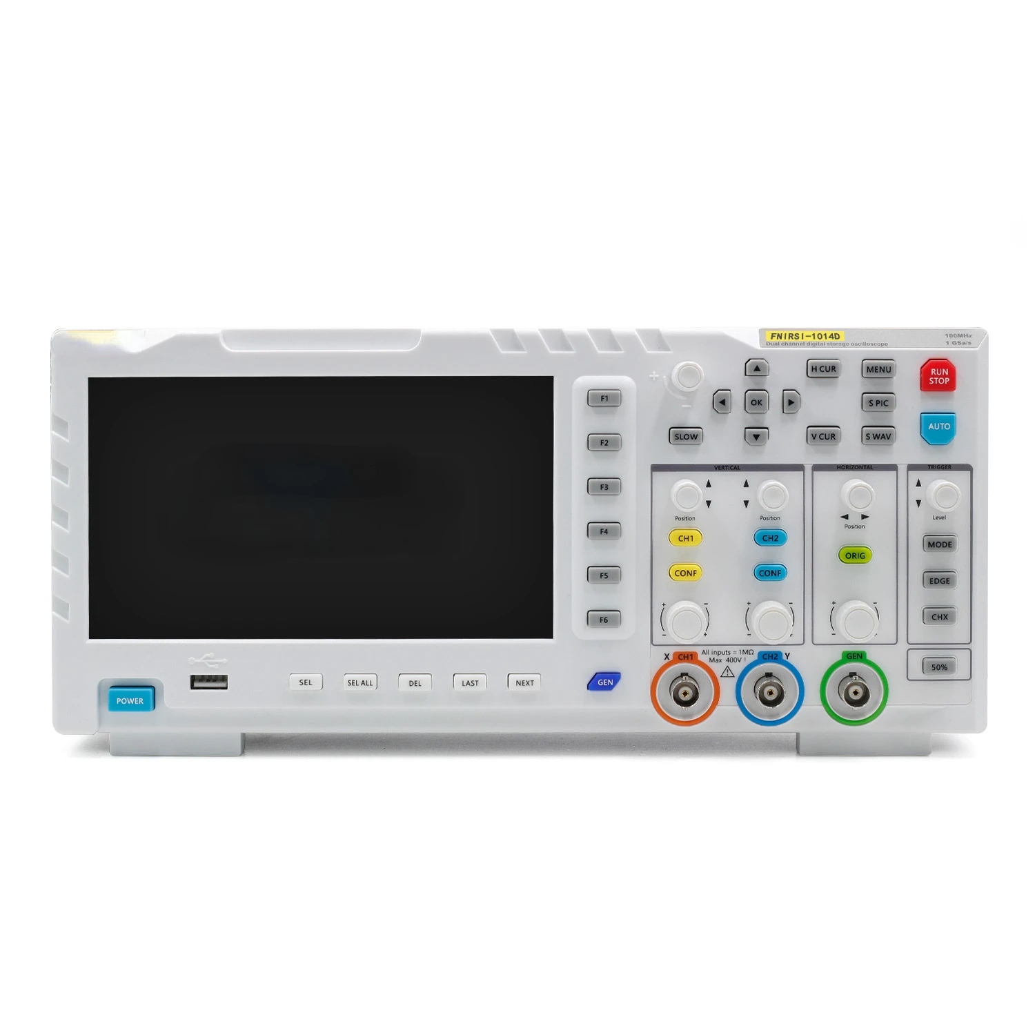 1014D Digital Oscilloscope Dual Channel Input Signal Generator Osiloscopio Digital 1GSa/s Sampling Rate 1GB Storage 5012H