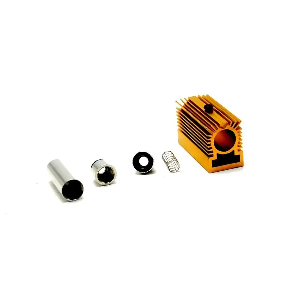 1 Set Laser 12x40mm Diode Housing & 20x27x50mm heatsink DIY for TO-18 5.6mm LD