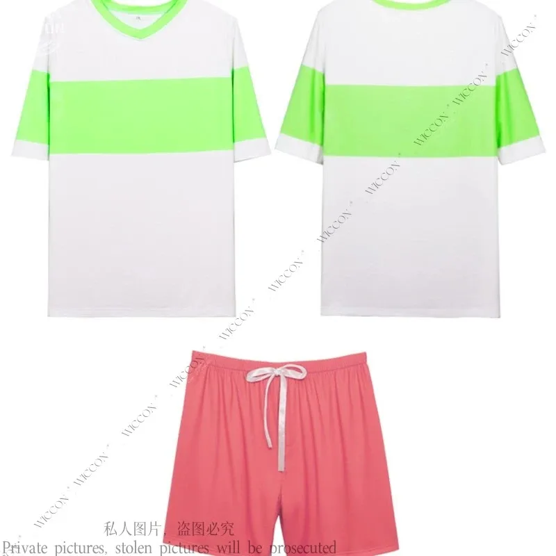 أنيمي الزي تي شيرت السراويل امرأة فتاة تأثيري حلي هدية هالوين حفلة لعب الأدوار كرنفال عيد الميلاد Dailya ؛ 2'k ، 8 ؛ c'