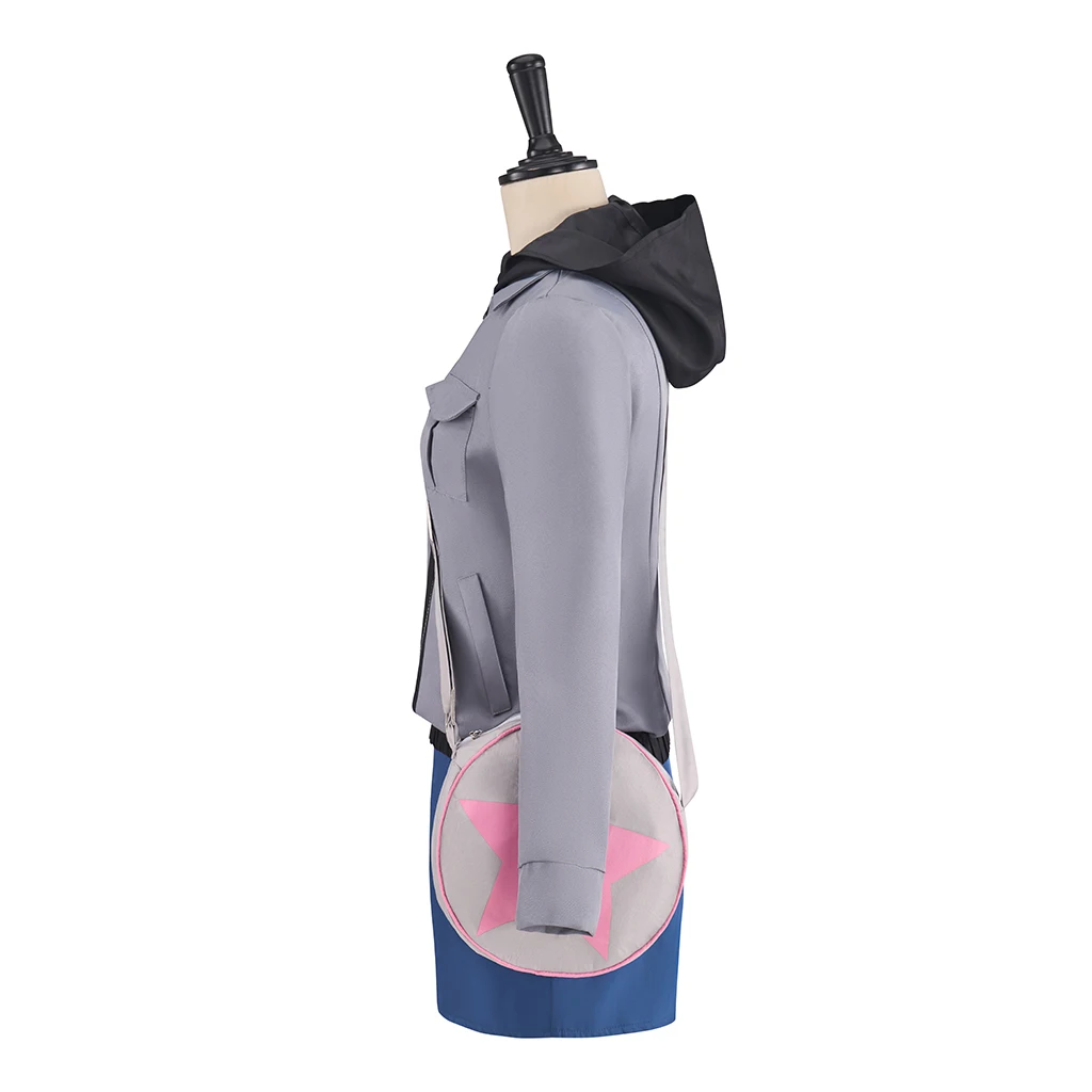 أزياء رامونا فلاورز التأثيرية أنيمي سكوت بيلجريم ملابس نسائية سترة تنورة مع بنطلون ملابس حفلات الهالوين