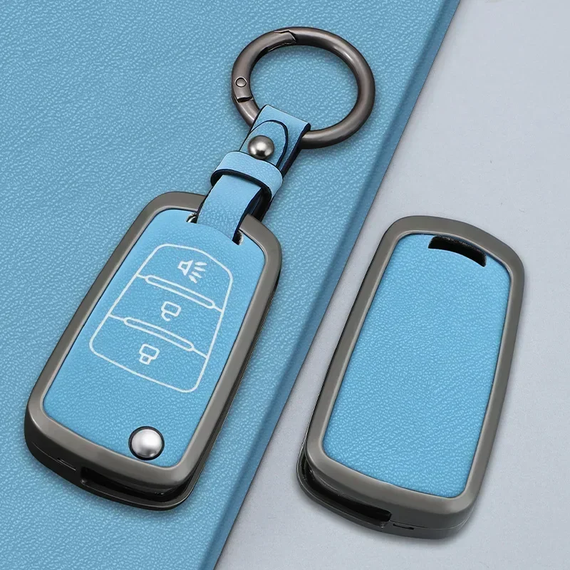 

Suitable For Great Wall Haval Hover H1 H3 H6 H2 H5 C50 C30 C20R 3-button Pattern Keychain Remote Cover Folding Car Key Case