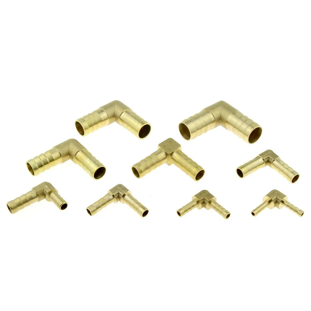 Brass Barb Pipe Fitting 2 3 4 Way Connector for 4mm 5mm 6mm 8mm 10mm 12mm 16mm 19mm Hose Copper Pagoda Water Tube Fittings