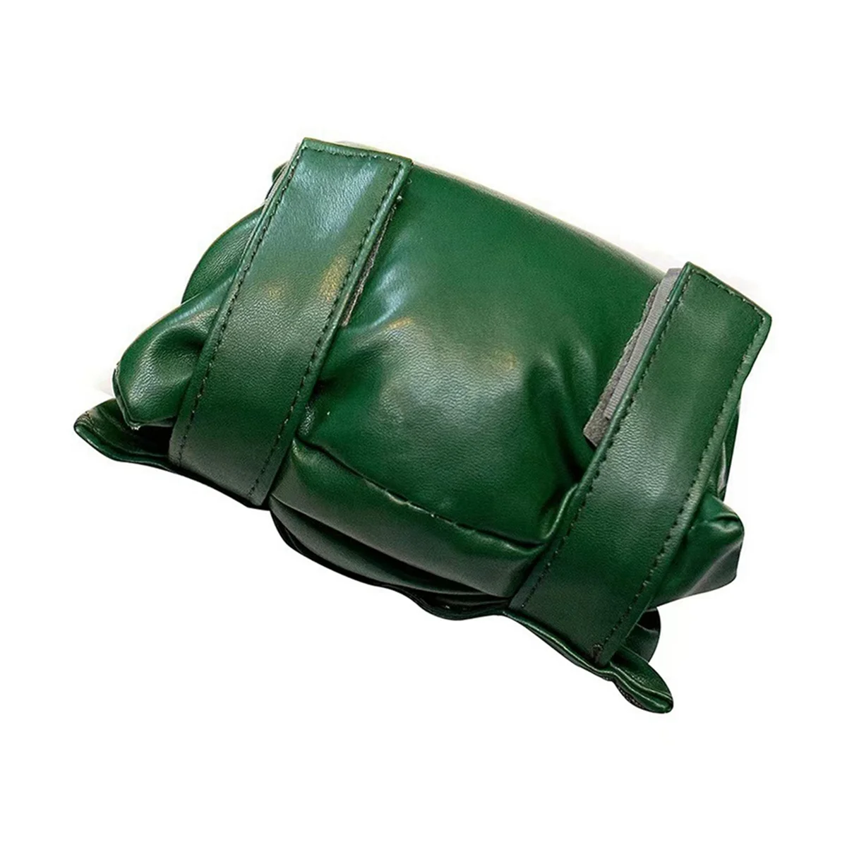 Insulated Outside Tap Cover Winter Frost Protector Outdoor Weather Jacket Garden Faucet Cover Leather Green