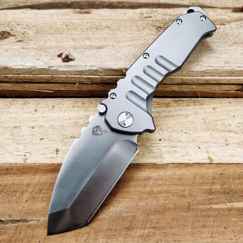 

D2 Steel Folding Knife Portable Heavy Duty Durable Folding Knife Household Fruit Knife Outdoor Camping Folding Knife