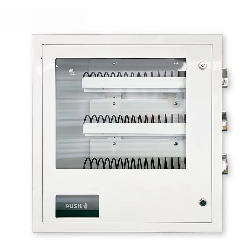 Coin Operated 3 Selection Mechanical Maintenance Free Wall Mounted Mini Vending Machine