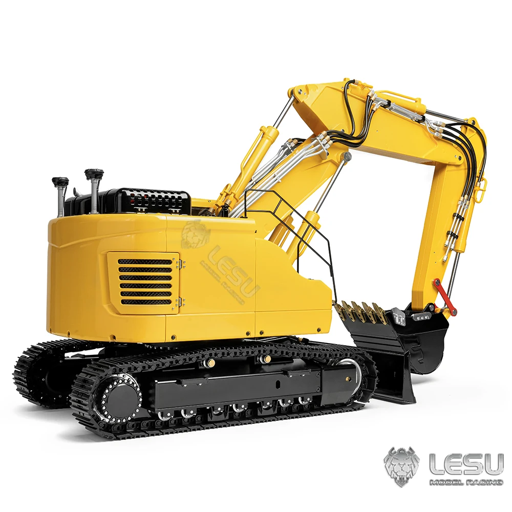 RTR LESU Aoue ET26L 1/14 RC Koparka hydrauliczna 3-ramienna koparka Model PL18EV Lite Zdalnie sterowany nadajnik świetlny TH23516