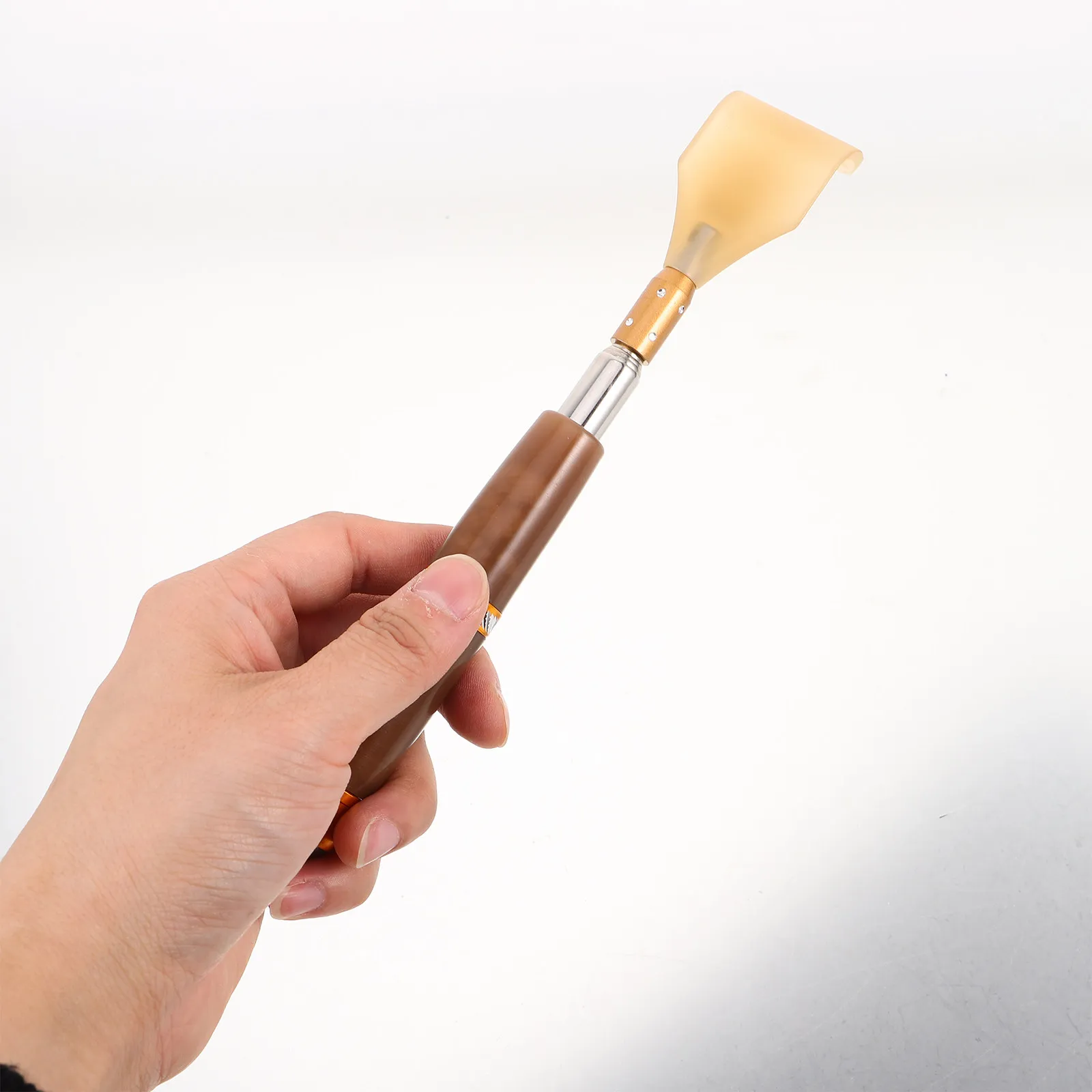 

Пластиковая телескопическая чесалка для спины, выдвижной массажер для спины, эргономичная ручка, портативное средство для снятия зуда для труднодоступных мест