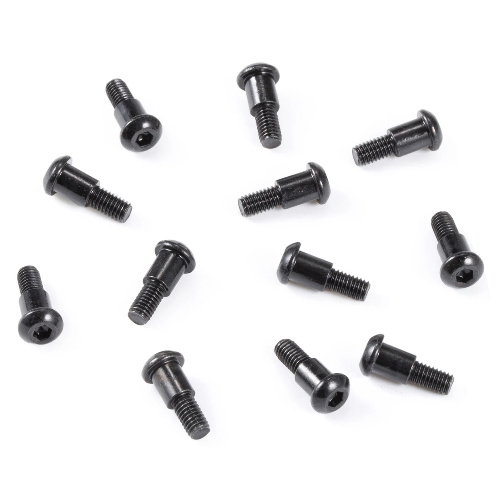 M3x4x10mm Hex Buttonhead Incision Kingpin Shoulder Screws for 1/10 RC Car SCX10 CJ-7 AR44 AR45 Capra F9 Axle Vanquish VS4-10 F10