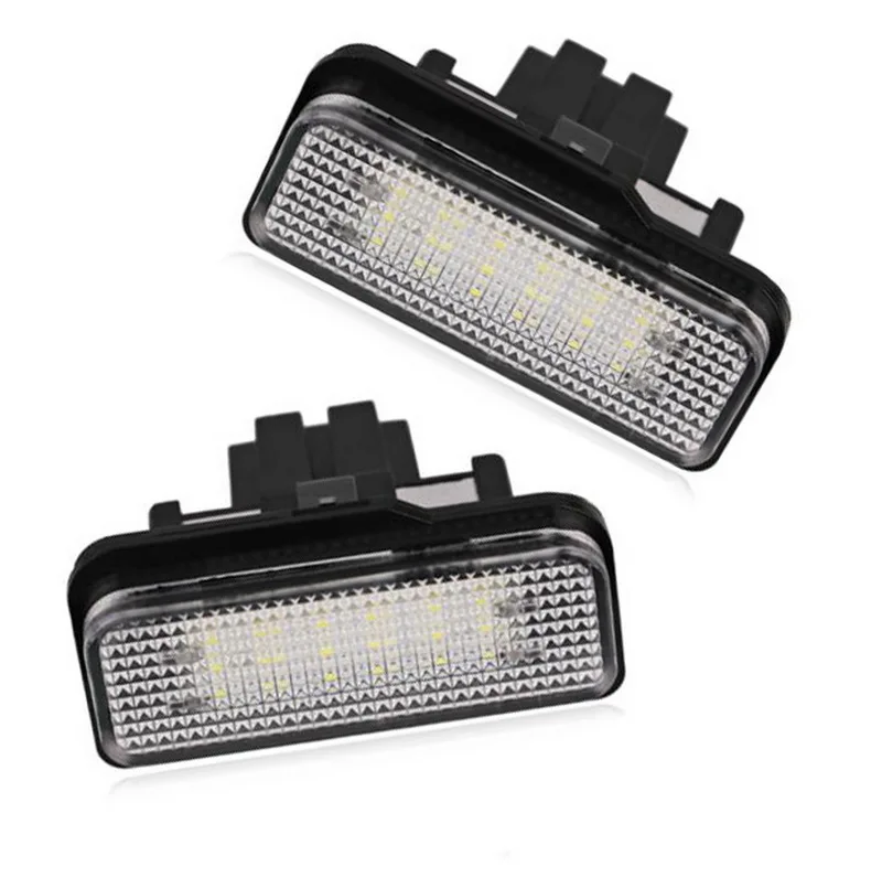 

2PCS 12V 18SMD Error Free LED License Plate Light Lamp For WAGON/Benz W219 W211W203