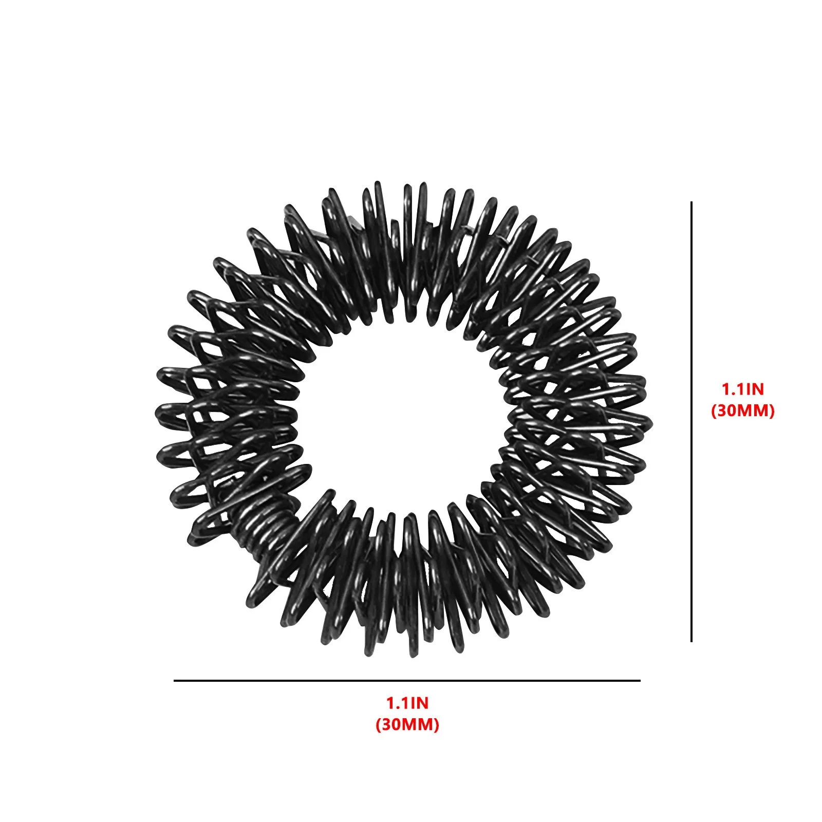 مناسبة للمراهقين البالغين مخفض الضغط الصامت ومدلك الإصبع لتخفيف التوتر ألعاب الأصابع الدائري #3