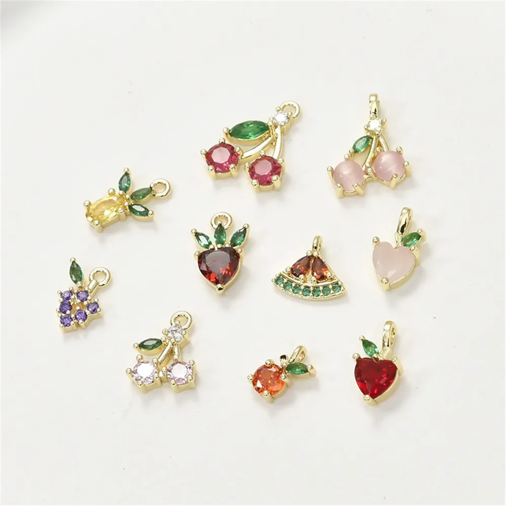 Медное-покрытие-14-каратное-золото-циркон-подвеска-в-виде-фруктов-виноград-ананас-клубника-для-самостоятельного-изготовления-браслетов-ожерелий-серег-аксессуаров-для-украшений