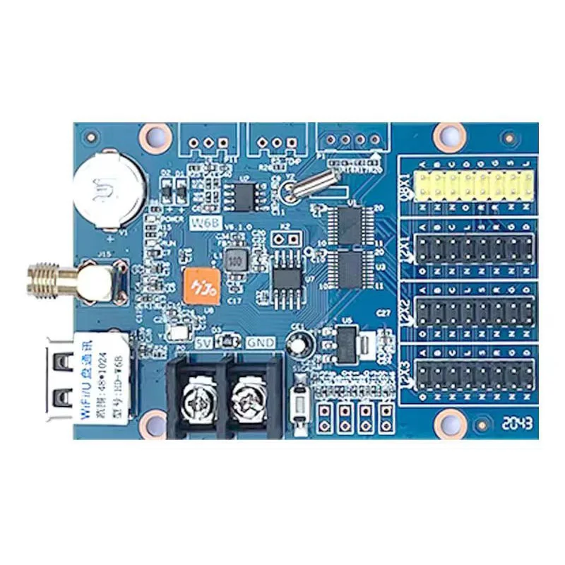 Huidu HD-W6B W6B Control Card For Single Dual-color Led Panel Wifi U Disk Controller