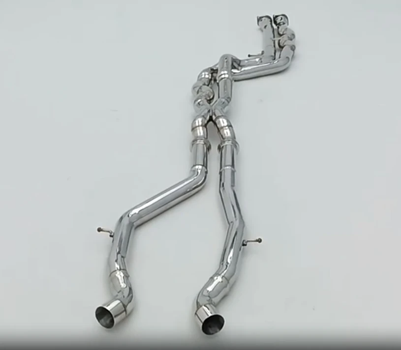 Tubo de escape com catalisador para BMW M3, M4, F80, F82, F83, S55, 3.0T, seção principal, tubos de alto fluxo, ramo, downpipe