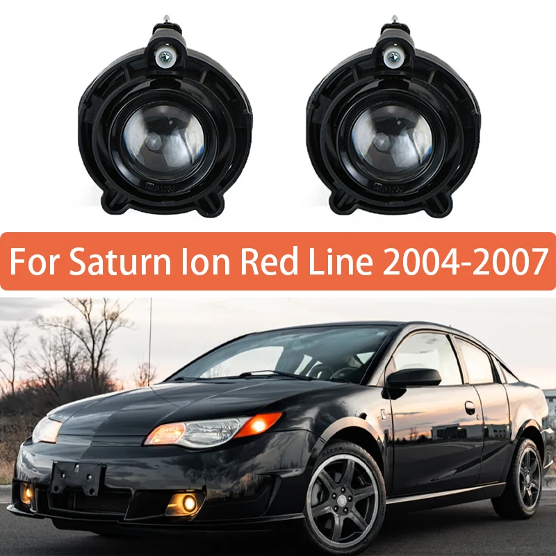 

Pair Fog Lamp For Saturn Ion Red Line 2004 2005 2006 2007 Front Bumper Anti Fog Light 2593157 GM2593157 10335108 116-00811