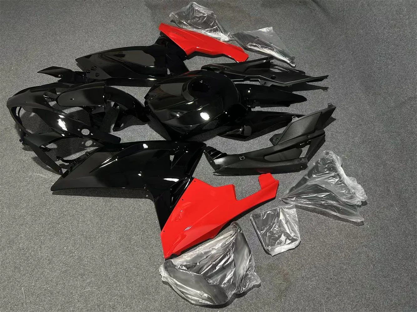 Hot Sales Aftermarket For Aprilia RS 125 Fairing RS125 RS 125 2006 2007 2008 2009 2010 2011 Sportsbike Motorcycle Fairing black