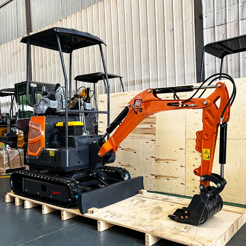 

Customized mini excavator Kubota engine high-quality 1.2 ton mini excavator multiple accessories CE Epa Euro 5