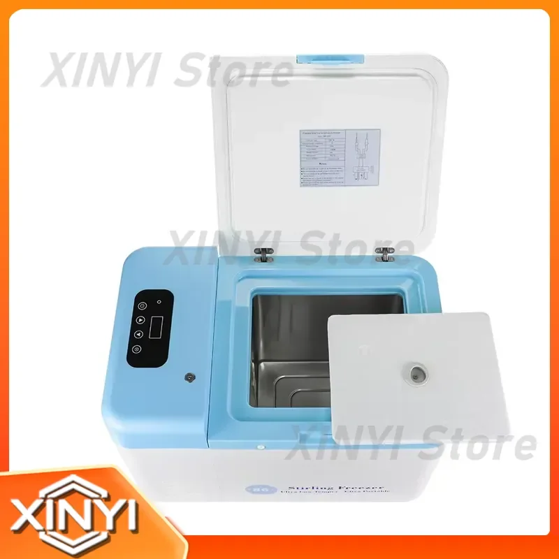 CE Certified Minus -80 Degree Portable 25L Medical Ultra Low Temperature Vaccine Storage Freezer