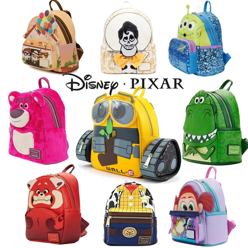 Loungefly Disney Pixar Movie Series Toy Story/WALL-E/Monsters University Mini Backpack Coco Cosplay Backpack