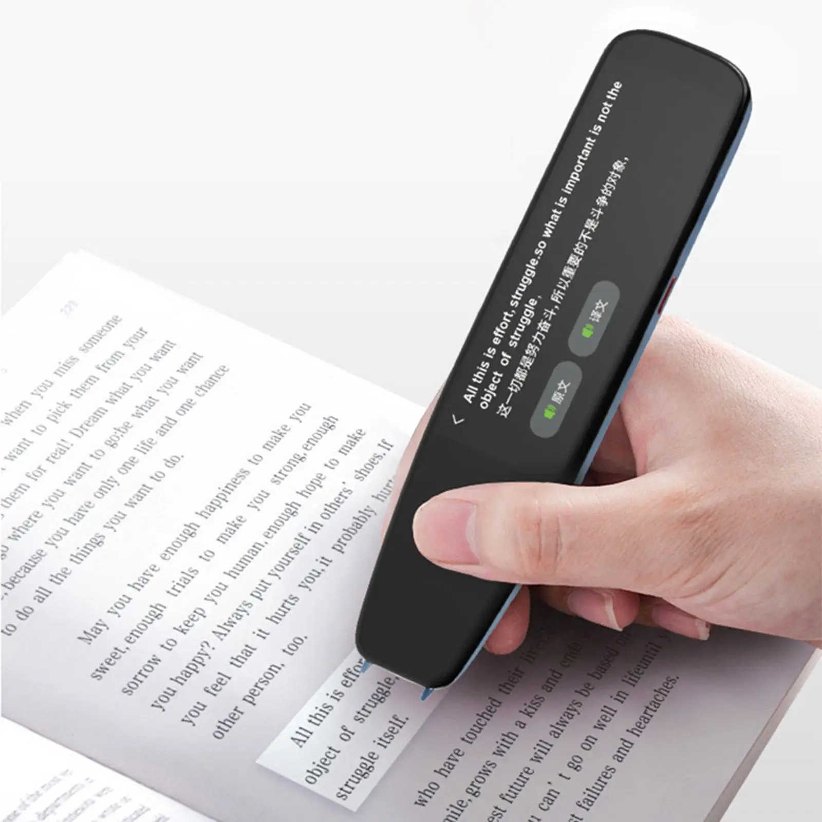 

Scanning Translation Pen Multifunctional Reading Pen scan Reader Pen for Travelers Language Learners Businessmen Students Adults