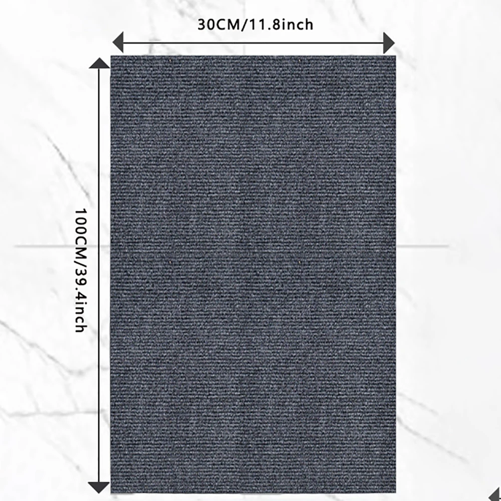 Cat Climbing Wall Mat Cat Scratching Carpet Self-Adhesive Trimmable Cats Scratch Board Anti Cat Scratch Furniture Protection