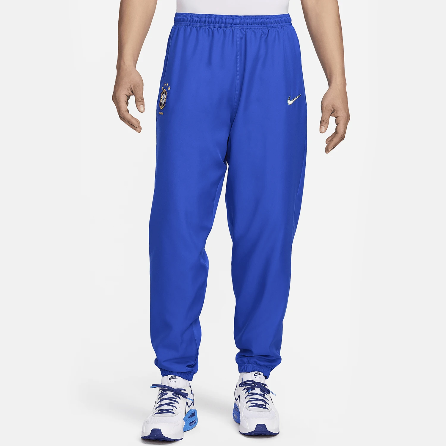 Nike Authentic Brazil Team Men's Retro Woven Football Sports Pants FZ6716-438