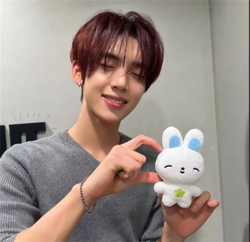 //New AND2BLE Plush Keychain Zhanghao RICKY HAN YUJIN Fans POP UP 3D Cartoon PP Cotton Soft Embossed Plush Toy Fans Bag Charms view 6
