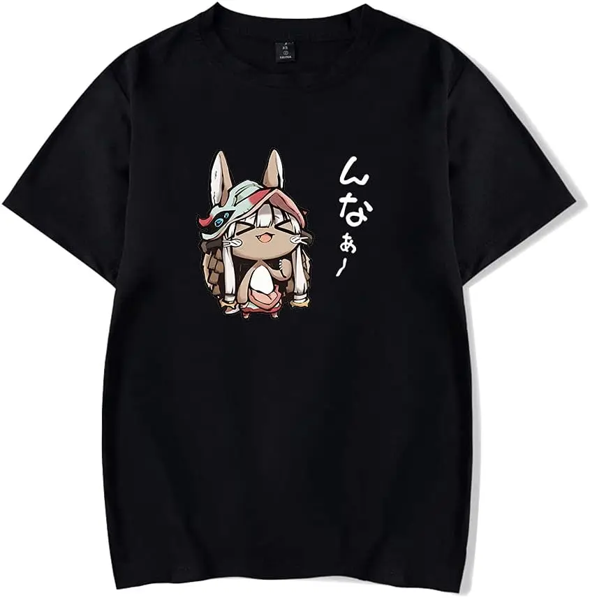 

Anime Made in Abyss T-Shirt Merch Casual Short Sleeved Tees High Quality 100%Cotton Short Sleeve