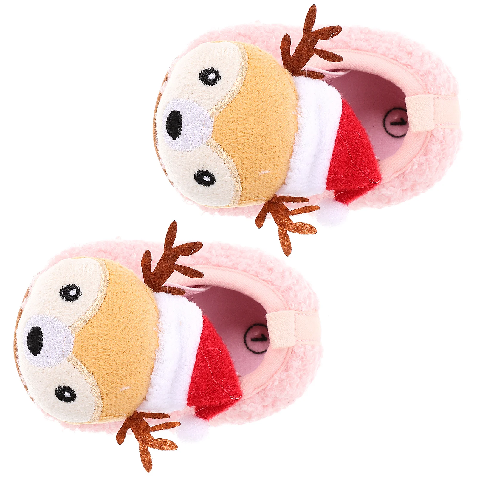 

1Pair Thick Winter Warm Cotton Baby Prewalker Shoes Christmas Reindeer Infant Soft Breathable Toddler Shoes Baby Prewalker