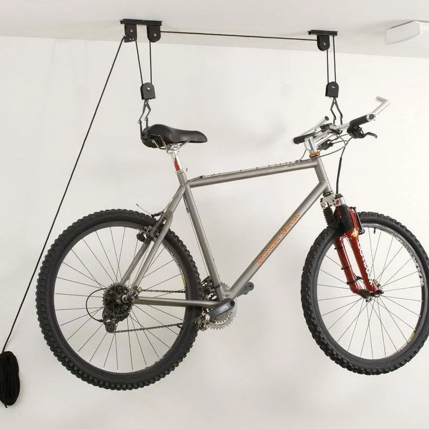 wall mount hang on bike carrier
