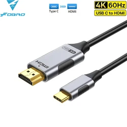 Кабель-переходник с USB C на HDMI, 4K, 60 Гц