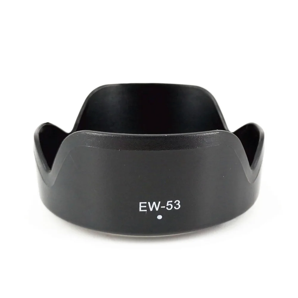 Parasol de lente de bayoneta de pétalos de flores, reemplazo de EW-53 para Canon EF-M 15-45mm f/3,5-6,3 IS STM/15-45mm f3.5-6,3 IS STM EW53 EW 53