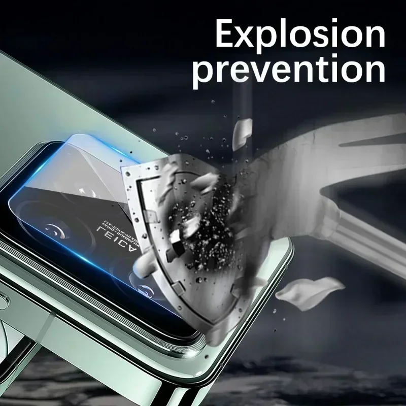 Full Cover Tempered Glass for Xiaomi 14 Camera Lens Protector Anti-scratch Protective Glass Film for Xiaomi Mi14 Clear Lens Film