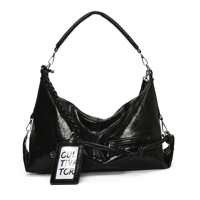 حقيبة كتف جديدة ذات سعة كبيرة لعام 2025 للنساء، حقيبة كروس خفيفة الوزن للركاب