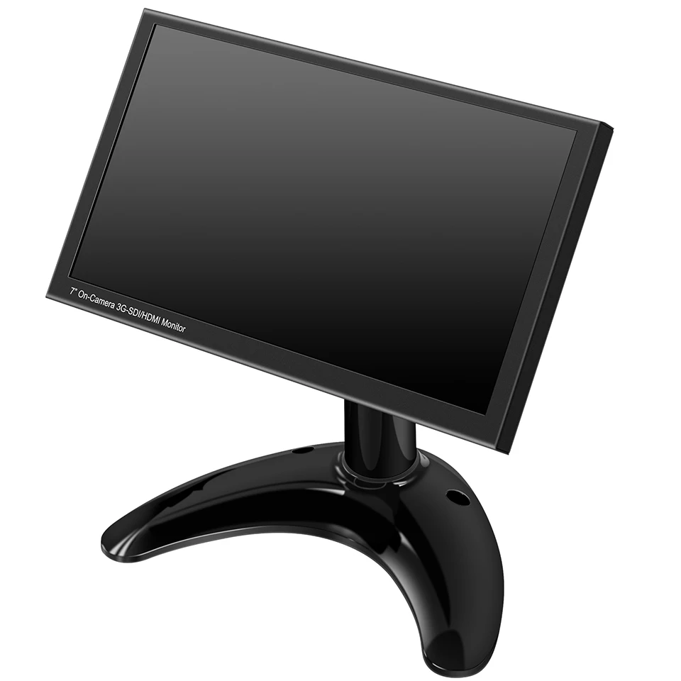 Moniteur SDI HDMI sur caméra DSLR, moniteur de terrain, SDI, entrée HDMI, affichage du moniteur vidéo 1024x768, boucle 3G SDI, HDMI, 7 pouces