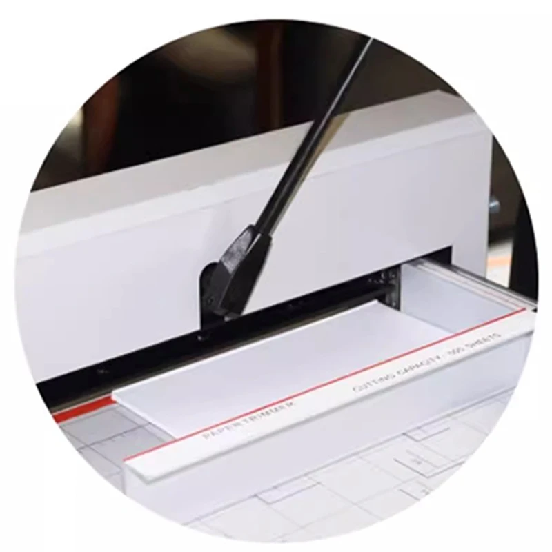 DC-8430SQ Vertical Manual Small Thick Layer Desktop Paper Cutter Paper Cutter Tender Documents Books Books File Tickets Paper Cu