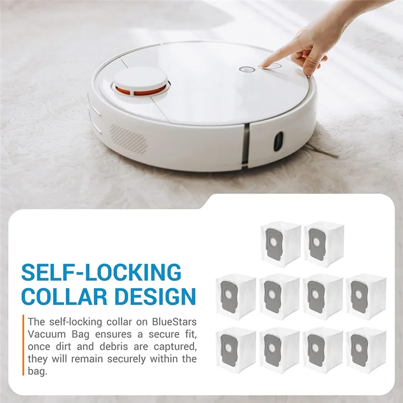 A006-10 Opakowania Części Zamienne Akcesoria Worki do Odkurzacza Irobot Roomba Serii I & S & J J6+ J7 J8+ I7 I7+ (7550) I4+ I5+ I6+ I8+ S9+ J7 J