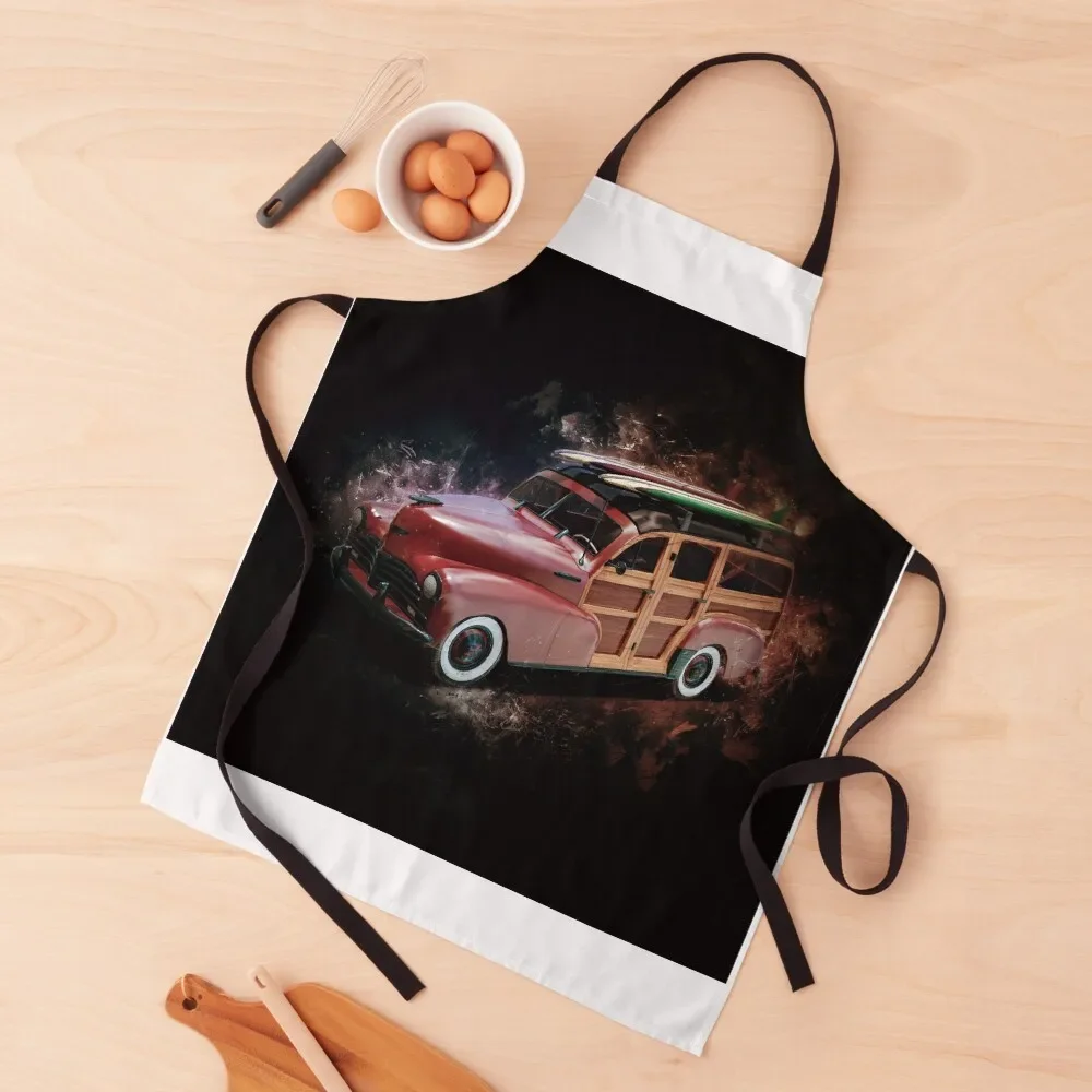 Classic Woodie Apron For Girl christmas decoration Women Kitchen household woman Apron