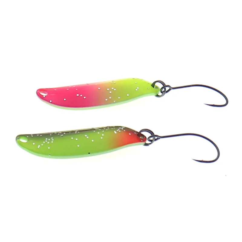HISTOLURE Trout Area Fishing Lure Spoon Artificial Single Hook wobbler Spinning Baits 3g 38mm  Spoon For Trout Bass Pesca Tackle