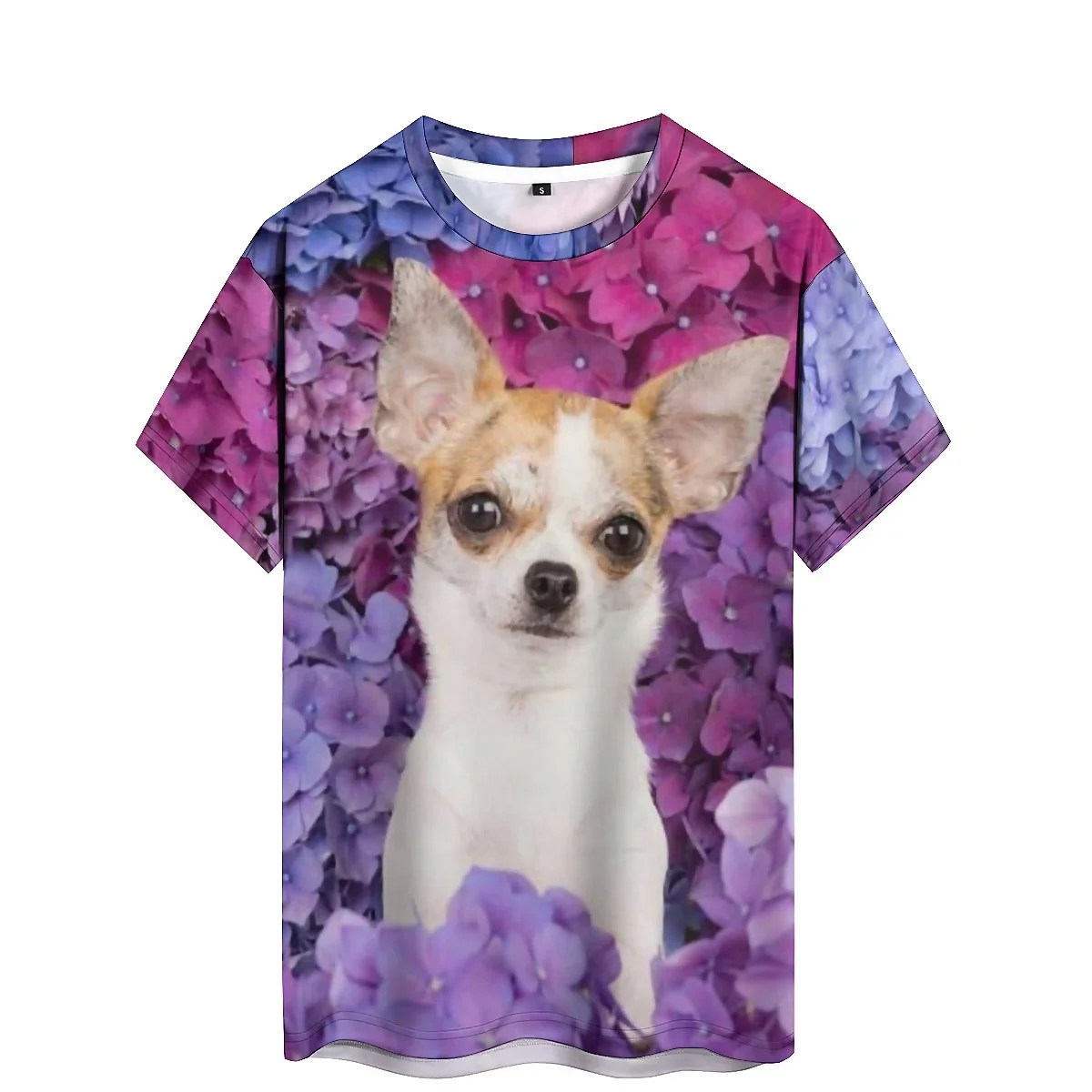 Daily Wear Loose Street Element Men's 3D Printed Short Sleeve T-Shirt - Shirt Holiday Gift