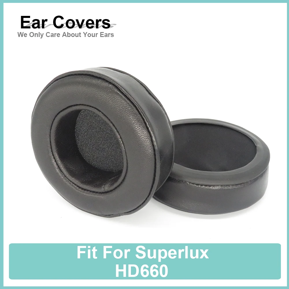 HD660 Earpads For Superlux Headphone Sheepskin Soft Comfortable Earcushions Pads Foam