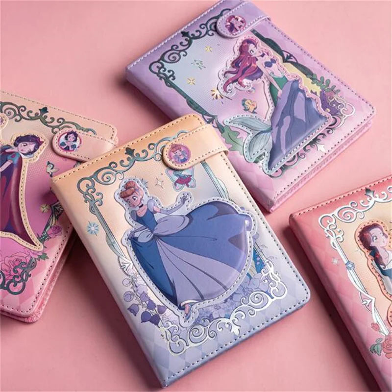 4 pcs/lot Creative Disney Princess Memo Pad Note Cute Notebook Stationery Label Notepad Post Office School Supplies