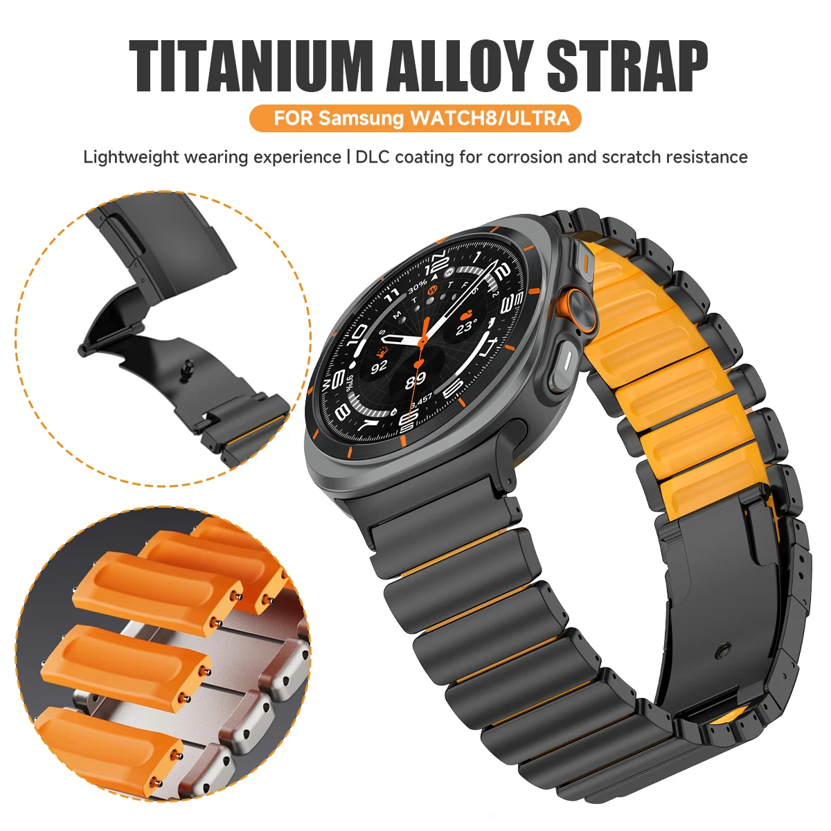 Titanium Strap for Samsung Gal - Luxury Watch Galaxy review and price