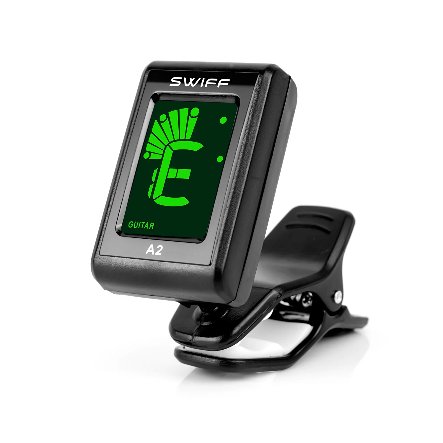 SWIFF Guitar Tuner, Clip-on Tuner Twelve Mean Temperament Ukulele Tuner  A2