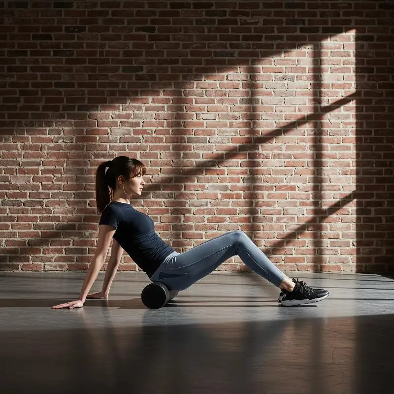EVA-Schaumstoffrolle für Anfänger, Tiefengewebsmassage-Muskelregenerationswerkzeug für Yoga, Pilates und Heimtraining – Detail 2