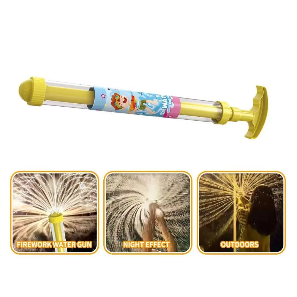 Spruzzi d'acqua spray Spruzzo Spruzzi Tipo di trazione Giocattolo spruzzatore esterno portatile Carino facile da riempire Irrigatore per festival con spruzzi d'acqua