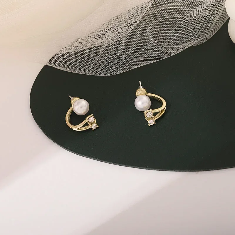 النسخة الكورية الجميلة من الأقراط المتخصصة تصميم عالية الجودة الشعور لزوج من 2025 أقراط مزاجه الموضة الجديدة الإناث #3