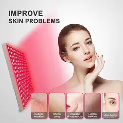 Red Light Skin Rejuvenation Beauty Device Red 660nm Near Infrared 850nm For Face and Body,Pain Relief,Skin Health, Anti-Aging