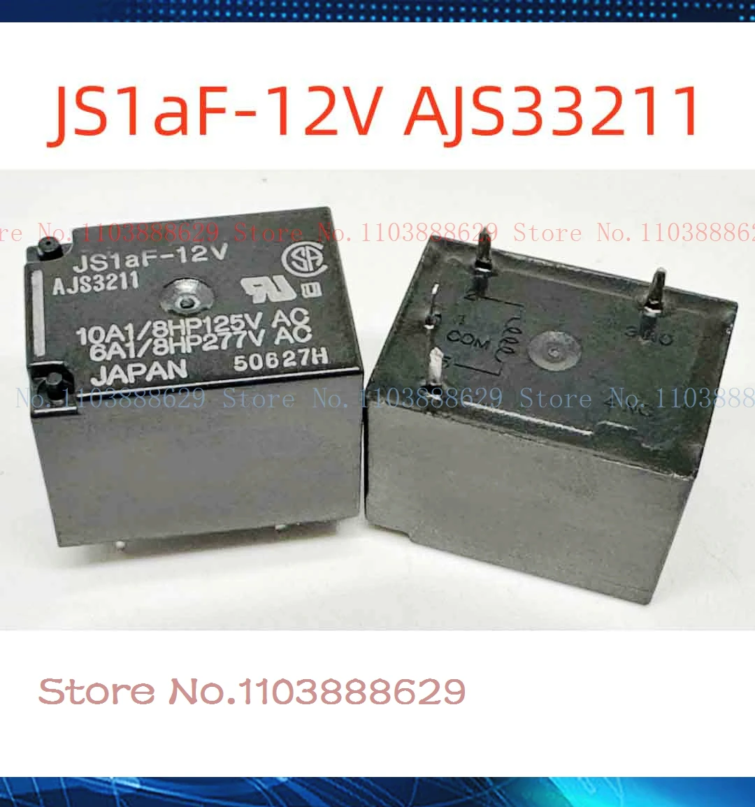 10A JS1a/F-DC24V/12V/9V 4123A